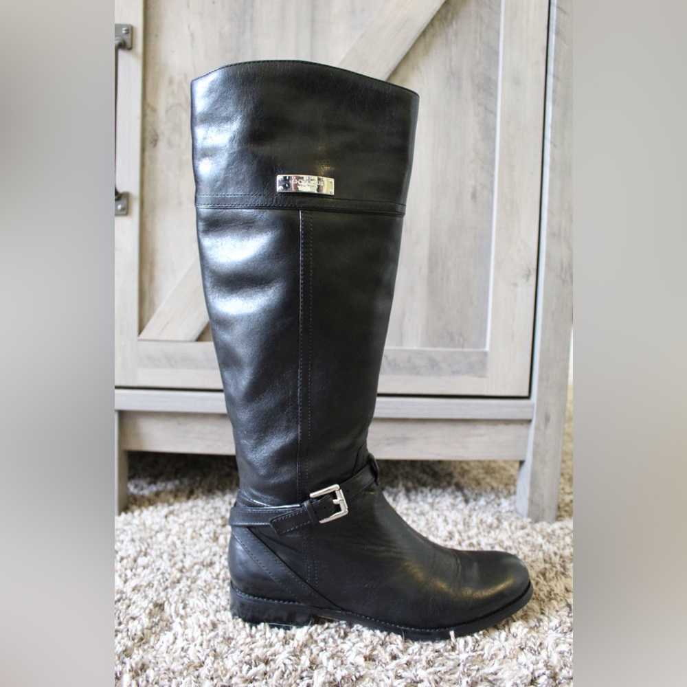 Coach Micha Calf Leather Boots